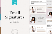 Eva Email Signature Canva Template, a Templates & Theme by The Canva Template Shop (Thumbnail 1 of 4)