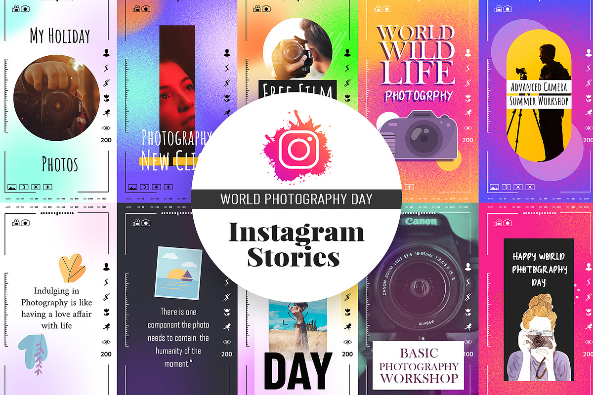 World Photography Instagram Stories, a Social Media Template by VictorThemes