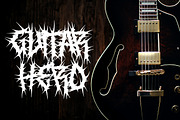 ROSE THORNS - Death Metal Band Font, a Blackletter Font by PutraCetol Studio (Thumbnail 8 of 11)