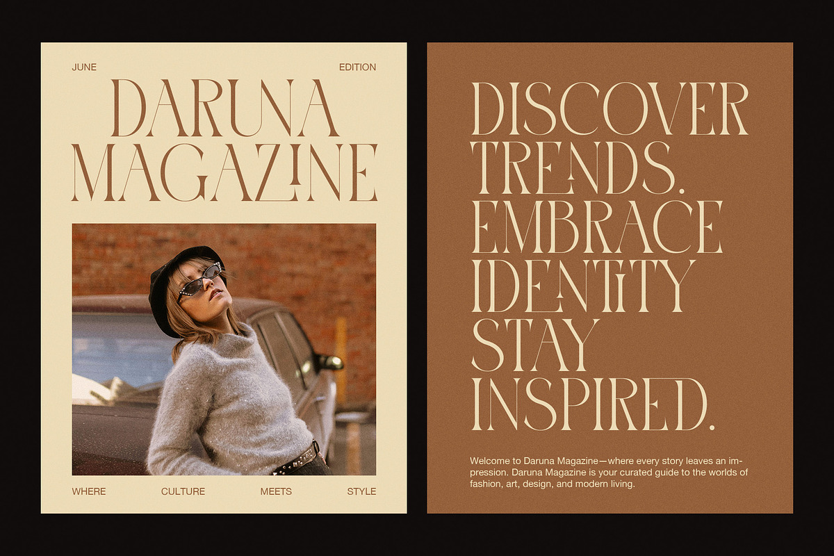 Stunder Modern Elegant Serif Font, a Serif Font by Elegant Font (Photo 2 of 8)