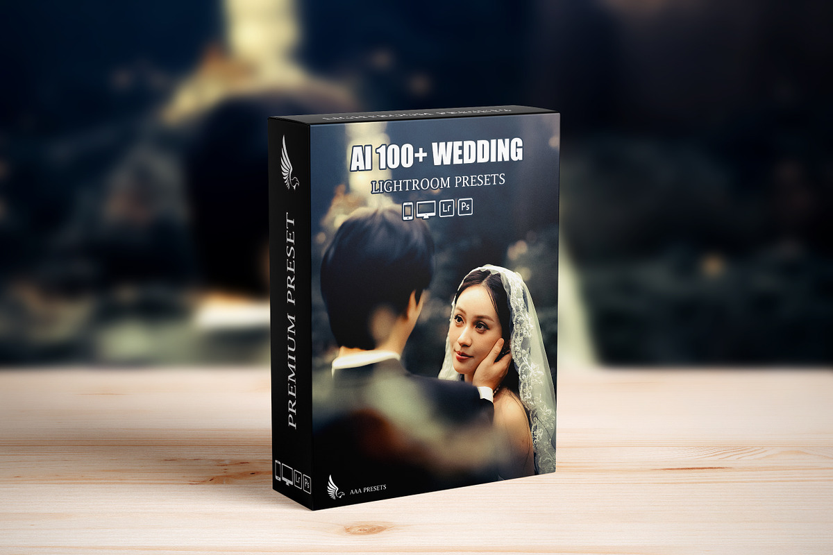AI 100 Wedding Presets Bundle, a Preset Add-On by AAA Presets (Photo 2 of 17)