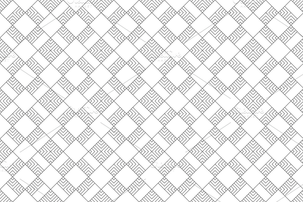 Geometric seamless patterns. Big set, a Pattern Graphic by pattern shop (Photo 4 of 17)