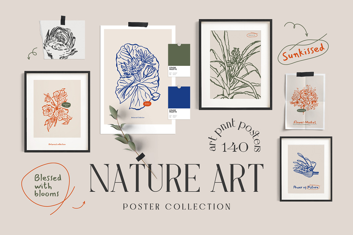Poster Bundle | Modern Gallery, an Object Graphic by iStar Design (Photo 51 of 76)