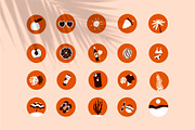 PARADISE — Summer graphic collection, an Illustration by adwintash (Thumbnail 11 of 20)