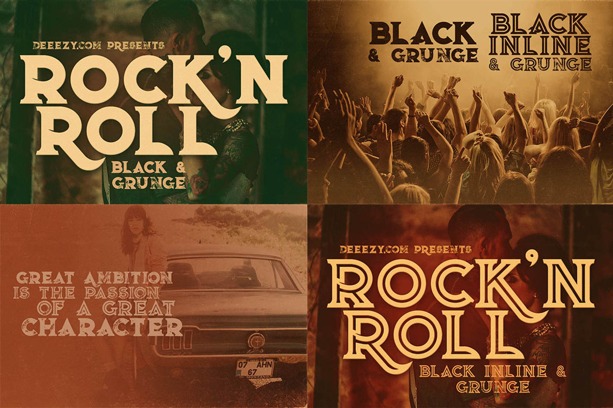 5 Fonts Bundle 2 preview 3
