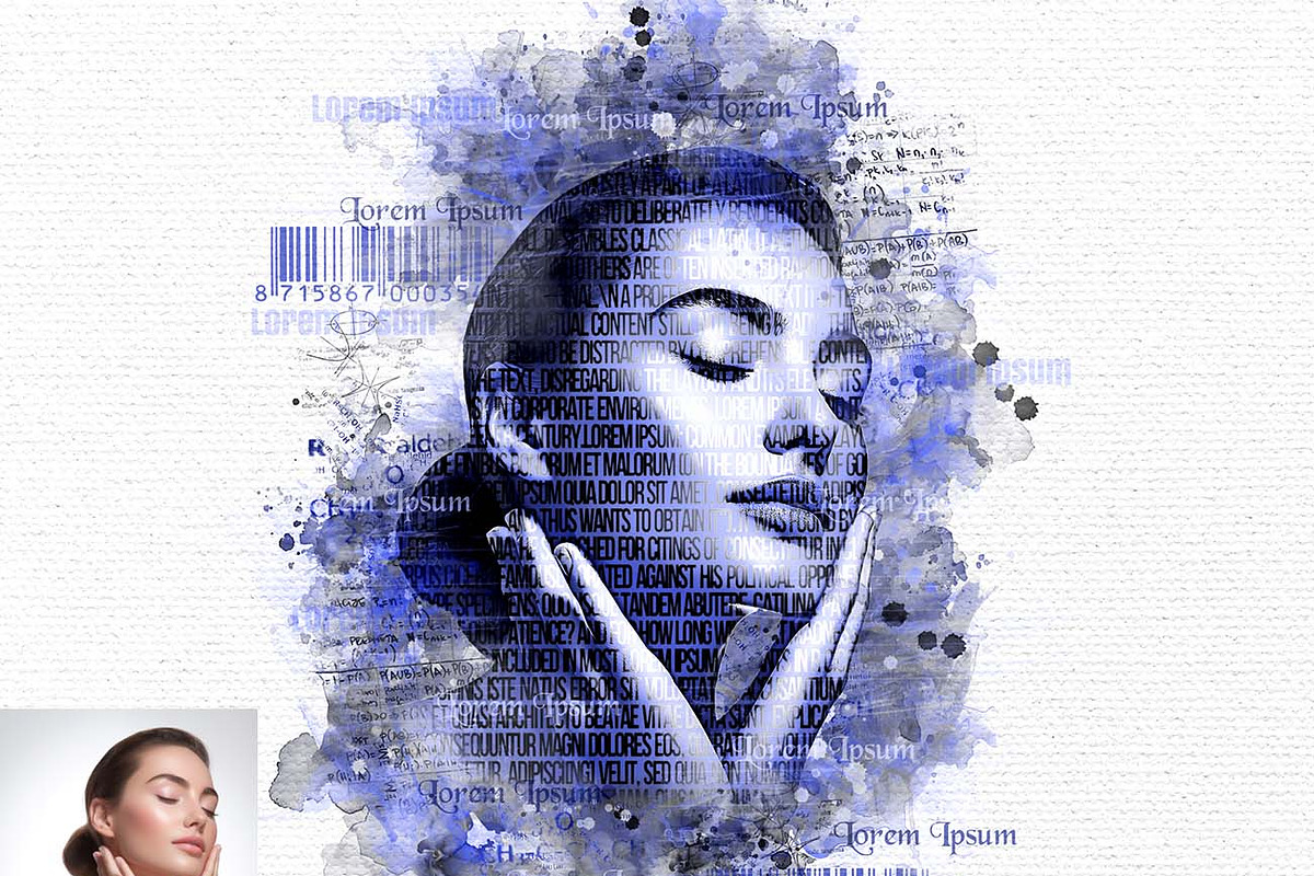 Watercolor Typography FX, an Action Add-On by Studio Retouch (Photo 12 of 13)