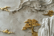 27 Landscapes on a concrete wall, an Arts & Entertainment Photo by Handmadefont (Thumbnail 6 of 28)