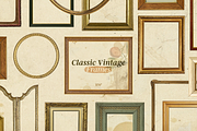 Classic Vintage Frames Cut-Outs, an Object Graphic by The Ephemera Mercadito (Thumbnail 1 of 3)