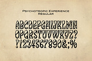 Psychotropic Experience Font Family, a Font by Mysterylab Designs (Thumbnail 5 of 8)