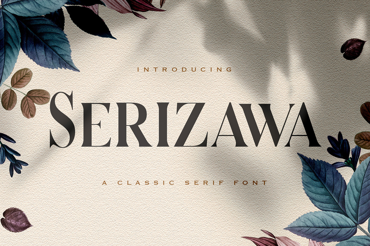Serizawa - Classic Serif Font, a Serif Font by StringLabs (Photo 1 of 12)