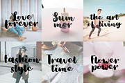 Bloom Skirt, a Script Font by supfonts (Thumbnail 6 of 6)