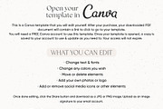 Retro Floral Email Signature Canva, an Email Template by Summit Avenue (Thumbnail 5 of 5)