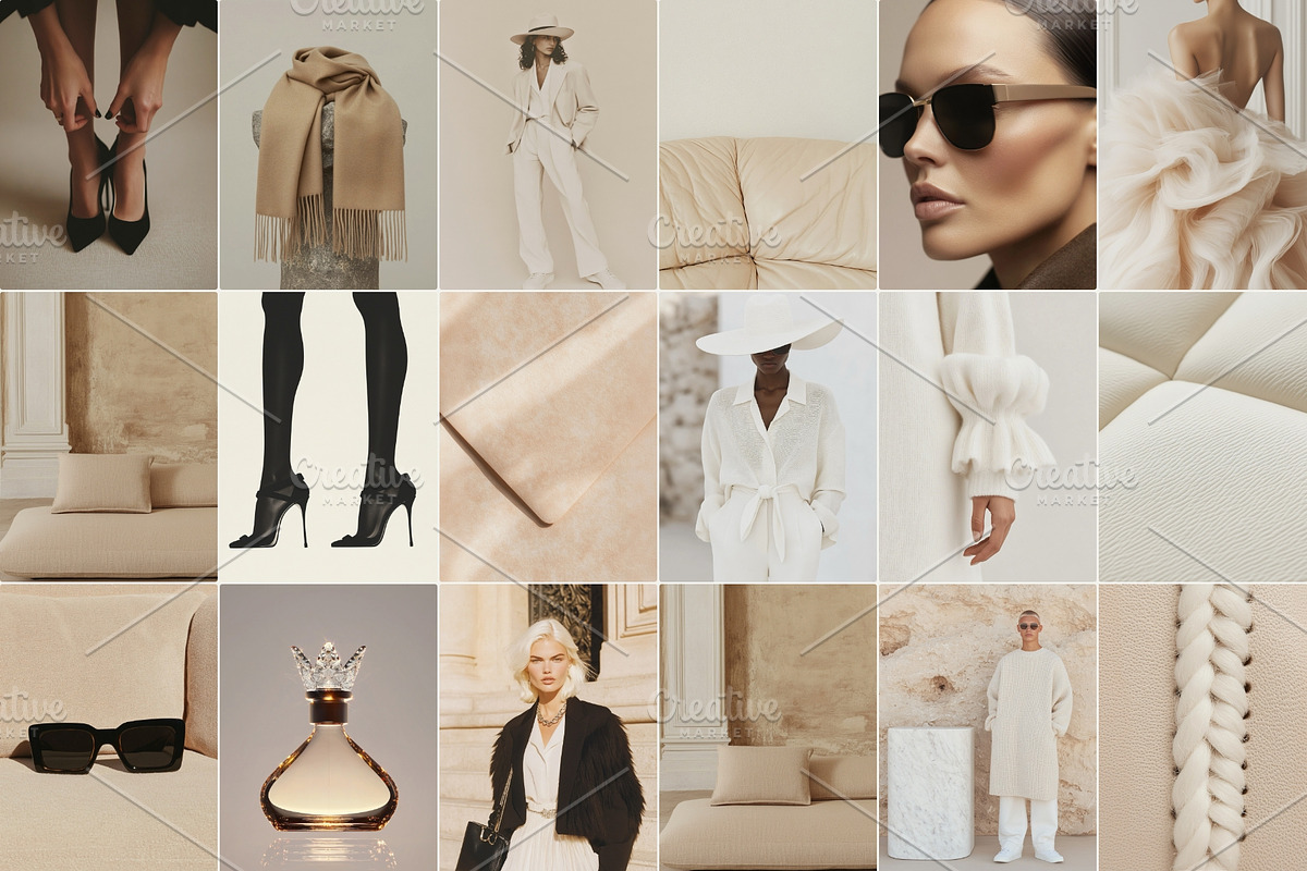 Neutral Minimalist Editorial Images, a Beauty & Fashion Photo by Make Stories Studio (Photo 11 of 17)