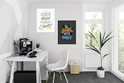 Joyful Letterings / 32 Quotes, a Decorative Illustration by Nina's Illustration Shop (Thumbnail 5 of 6)