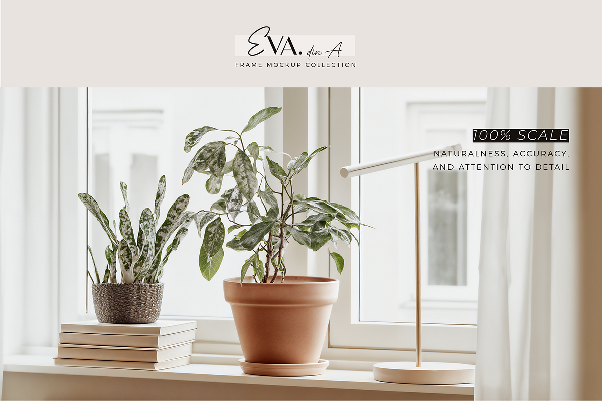 EVA Din A | Frame Mockup Collection, a Household Mockup by Acierto Studio (Photo 5 of 10)
