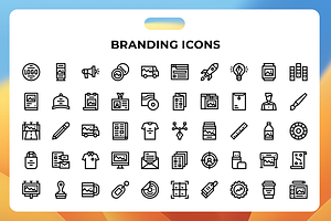 Branding Icons, a Duotone Icon by Wencory