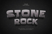 Text Effect Stone Rock, a Layer Style Add-On by Navy Graphic (Thumbnail 1 of 2)