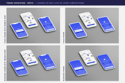 Isometric Phone Mockups, an iPhone Mockup by velvetmade.designs (Thumbnail 8 of 17)