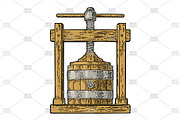 olive oil making engrave, a Food Illustration by MoreVector (Thumbnail 2 of 3)
