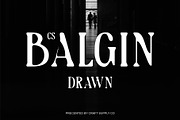 CS Balgin Drawn, a Serif Font by Craft Supply Co. (Thumbnail 1 of 8)
