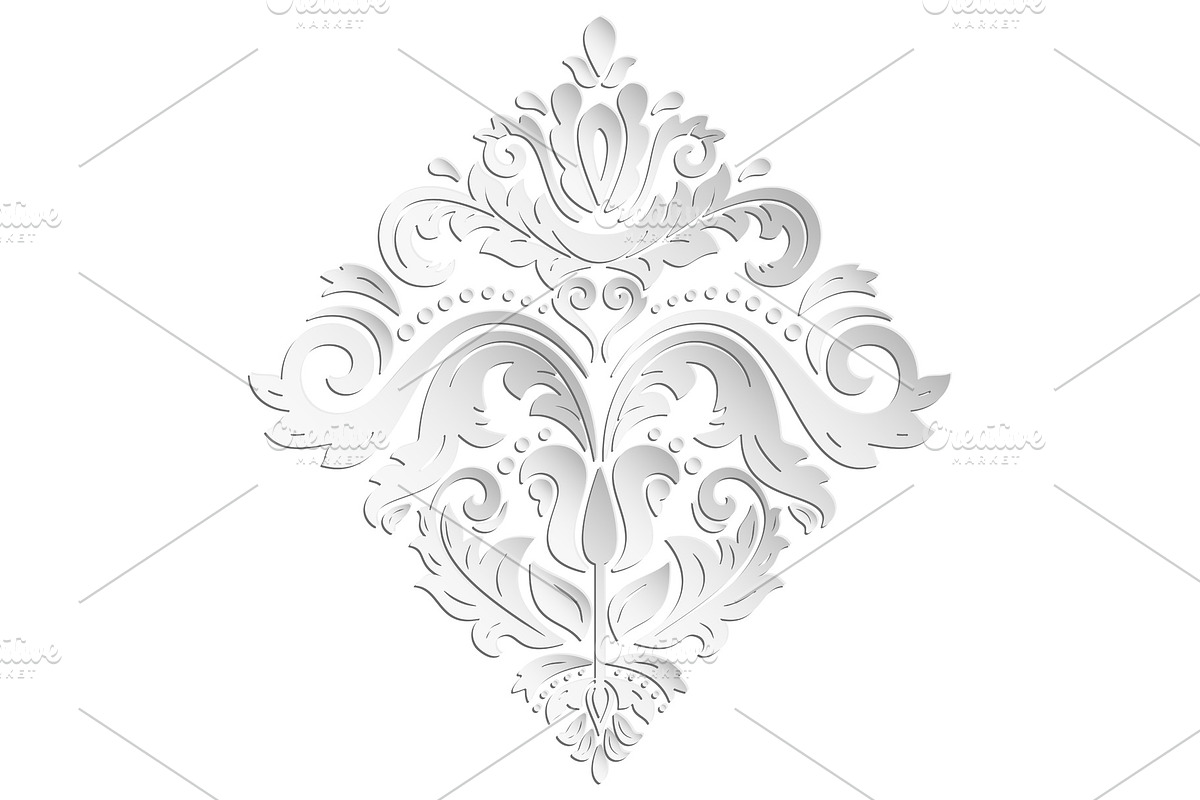Floral Vector Abstract Pattern, a Pattern Graphic by FineArtStudio (Photo 1 of 3)