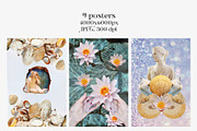 Siren of the Sea Collage Textures, an Object Graphic by Catch the Dream Art (Thumbnail 3 of 14)