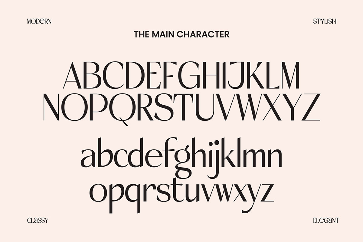 Delorian - Luxury Modern Classy, a Sans Serif Font by tebaltipislab (Photo 2 of 8)
