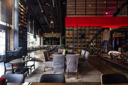 Cafe  restaurant featuring interior, architecture, and architectural