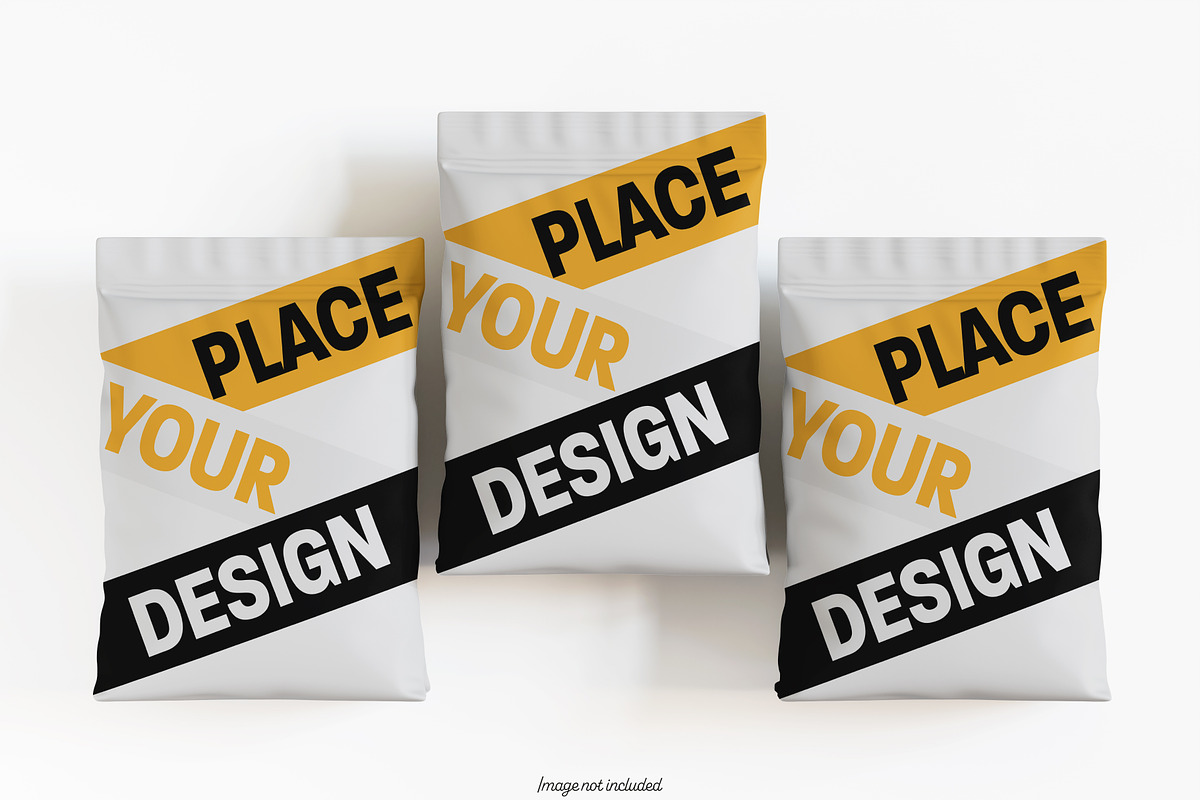 Snack Pouch Mockup Bundles, a Packaging Mockup by Ambo Ampeng (Photo 30 of 32)