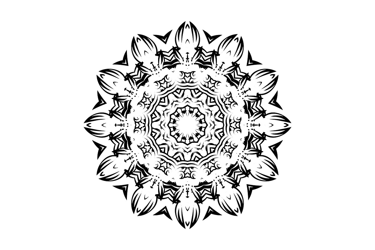 High Quality Mandala Clipart Bundle, a Decorative Illustration by NJ Himel (Photo 51 of 103)