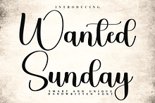 Wanted Sunday
