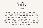 Creme Beauty – Elegant Serif, a Serif Font by Fikryal Studio (Thumbnail 15 of 15)