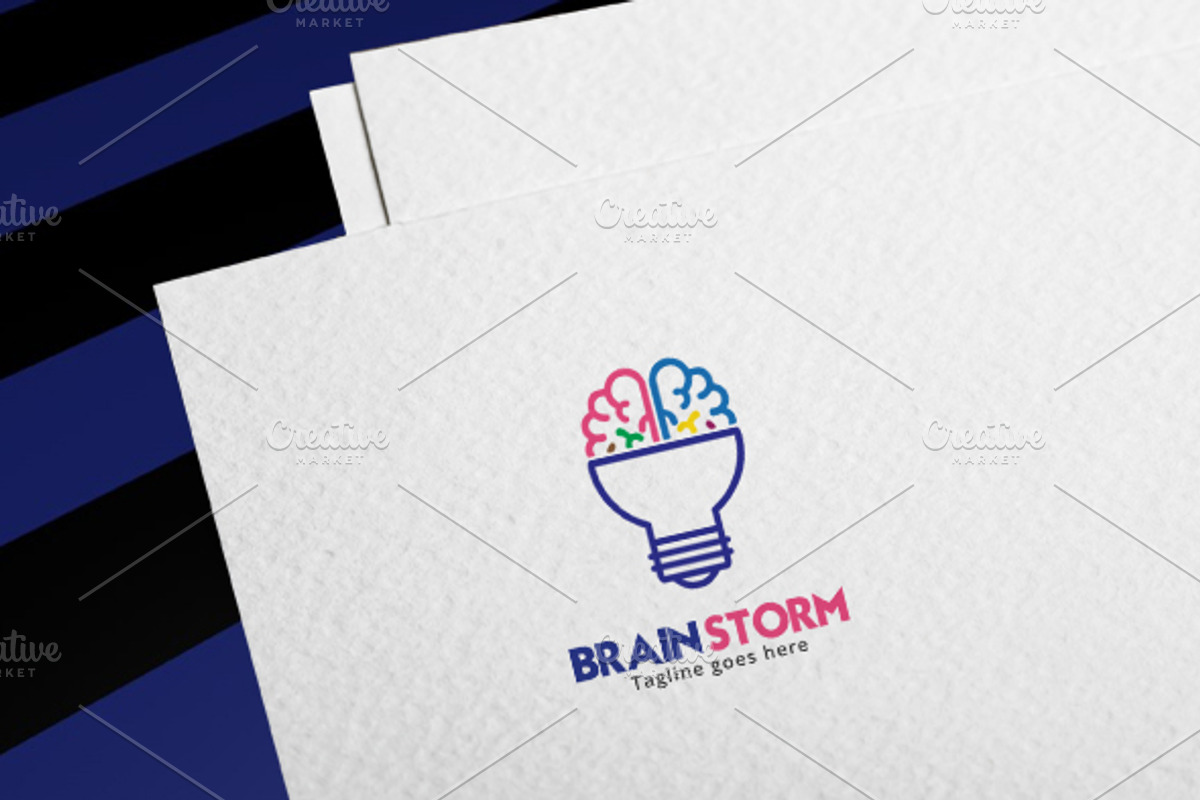 Brain Strom, a Branding & Logo Template by da_only_aan