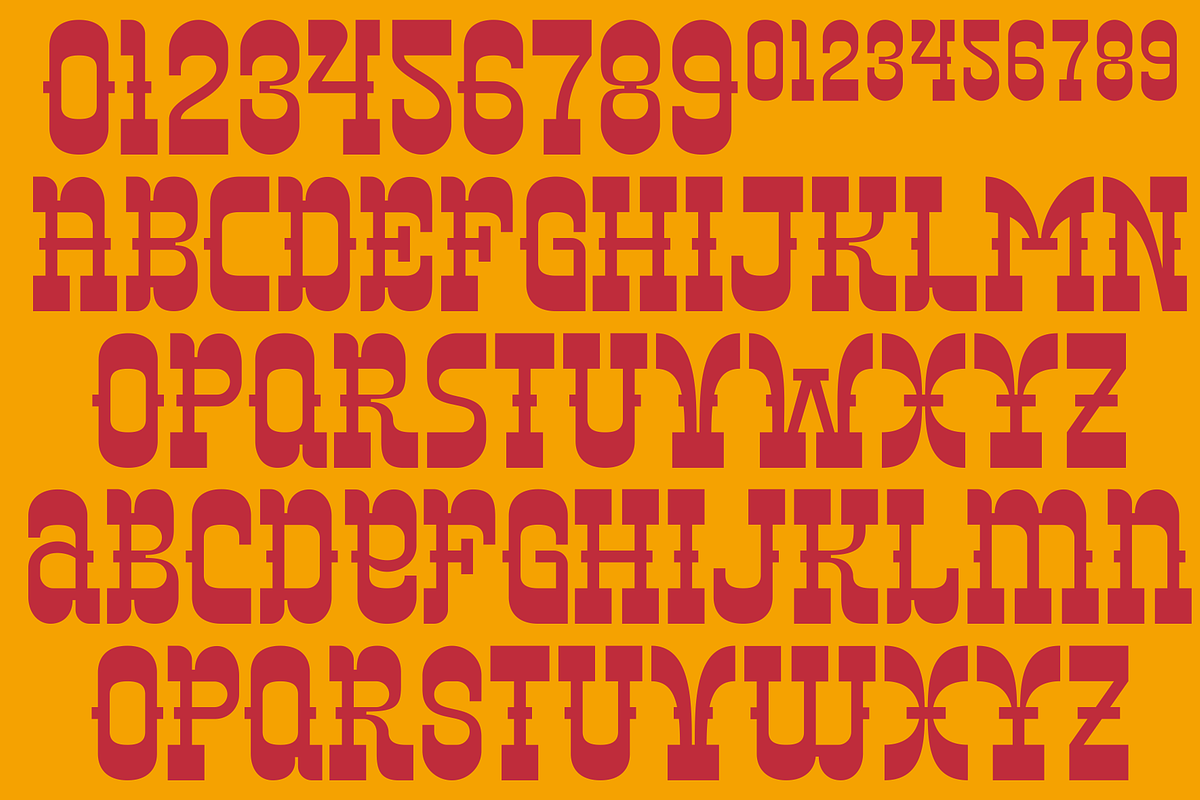 El Balaso - Serif Western Font, a Slab Serif Font by Marvadesign (Photo 6 of 10)