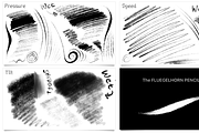 30+ PENCIL & CHARCOAL Brushes, a Brush Add-On by Georg's Procreate Brushes (Thumbnail 10 of 17)