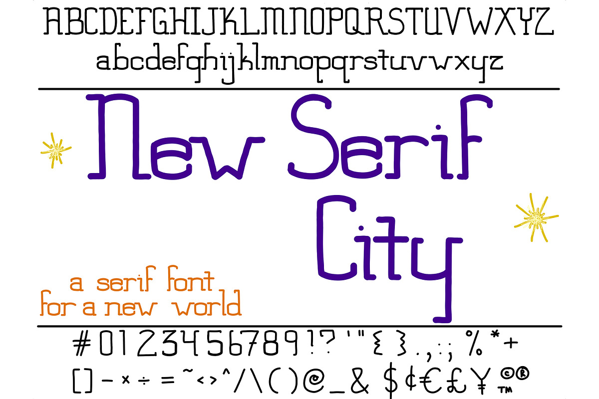 Font New Serif City Modern Cute, a Serif Font by PageLightStudios (Photo 6 of 6)