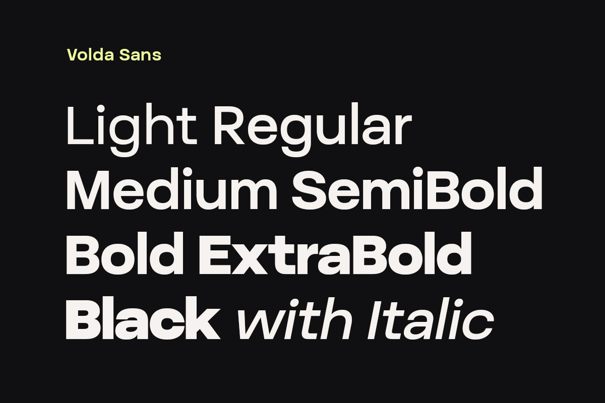 Volda Sans - Modern Sans Serif, a Sans Serif Font by Yukita Creative (Photo 4 of 15)