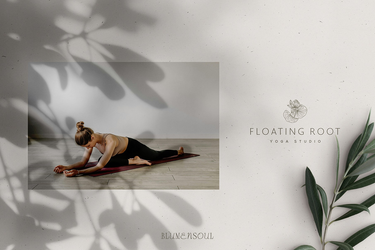 Vintage Flower Icons - Logo Elements, an Illustration by BlumenSoul (Photo 5 of 7)