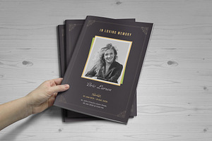 Funeral Program A5 Brochure V1