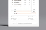 Professional Business Invoice, a Stationery Template by MightyDesign (Thumbnail 5 of 8)