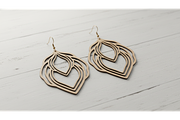 Flower Art Earring Designs, a Graphic by musafir_fashion (Thumbnail 6 of 11)