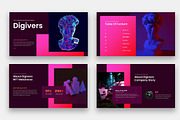Digivers NFT Metaverse Powerpoint, a Presentation Template by kerismaker (Thumbnail 2 of 6)