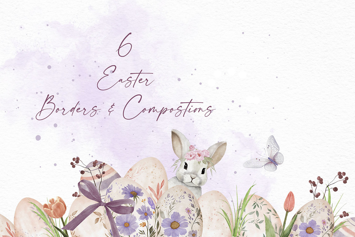 Floral Easter Eggs & Illustrations, a Decorative Illustration by Maggie Stilwell Design (Photo 6 of 12)
