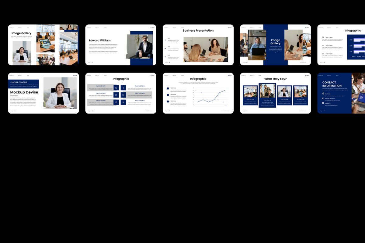 Ai Technology Powerpoint Template, a Presentation Template by Hammad Arif (Photo 3 of 3)