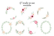 Watercolor Floral Clipart, a Decorative Illustration by Eves_Aquadreams (Thumbnail 14 of 18)