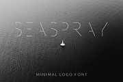 SEA SPRAY - minimal logo font, a Font by Tropical Type (Thumbnail 1 of 7)