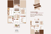 50 Instagram Post Canva Templates, a Social Media Template by With Love Monique (Thumbnail 8 of 14)