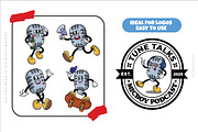 Microphone Character Mascot, an Object Illustration by Allmostudio (Thumbnail 4 of 5)