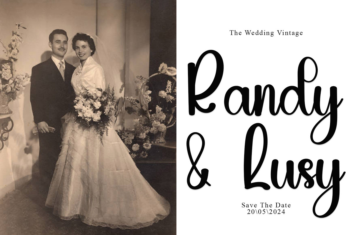 Vintage Style, a Handwritten Font by InermediaSTUDIO (Photo 4 of 7)