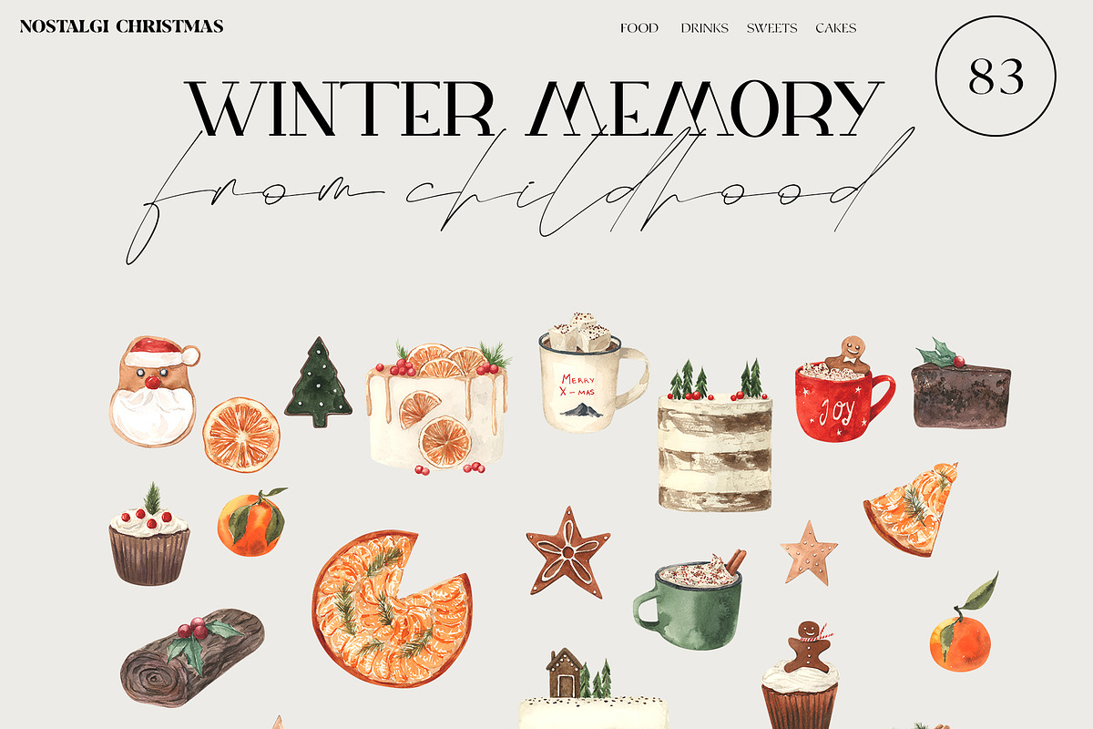 Winter memory Christmas, a Seasonal Illustration by LiChu Art (Photo 18 of 30)